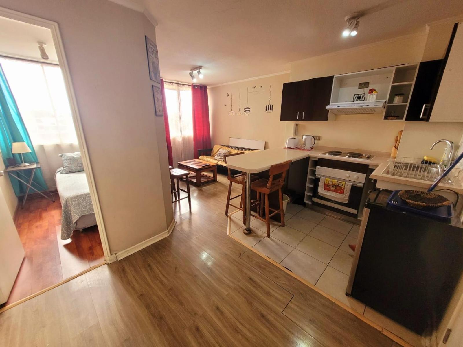 Chileruca Departamentos Amoblados Apartman Santiago Kültér fotó